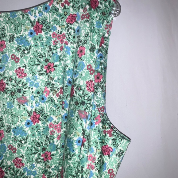 Anne Klein Sleeveless Floral Dress - Picture 4 of 10